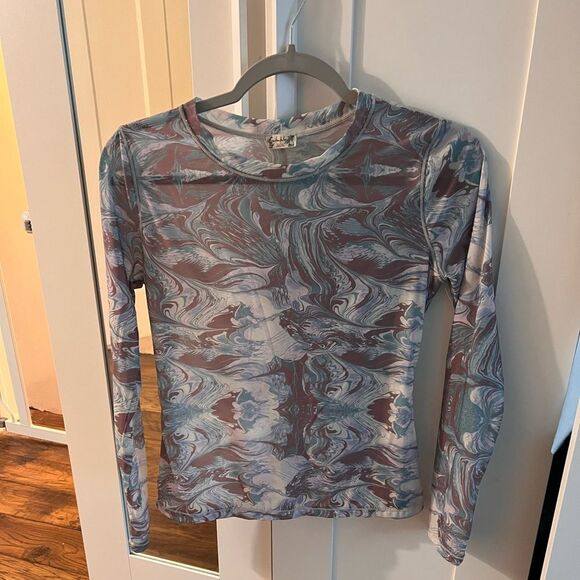 Free People Tops - Free people walk this way in cool combo marble